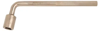 Produktbild von KS Tools 963.8248 BRONZEplus 4-kant-Steckschlüssel gewinkelt 9 mm