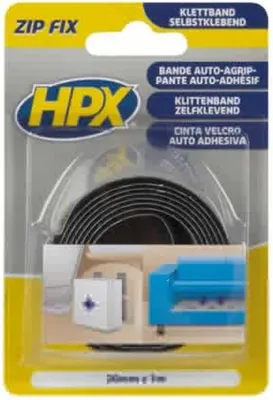 Immagine prodotto di Chiusura in velcro (gancio) - 20 mm x 1 m + chiusura in velcro (occhiello) - 20 mm x 1 m