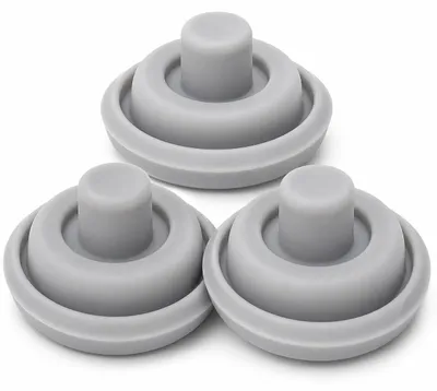 3er Set Silikon-Dichtungen für WMF Perfect Schnellkochtöpfe Ø 3 cm