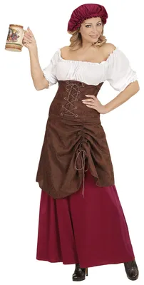 Produktbild von "MITTELALTERLICHE WIRTIN" (Kostüm,Mütze) - Größe: S