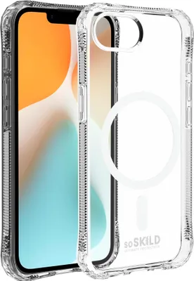 Produktbild von SoSkild Defend Durchsichtig iPhone 16e MagSafe Hülle Hardcase Backcover - Transparent