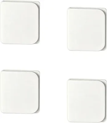 Produktbild von Duschvorhangclips - 4 Stück. Winddichte Spritzschutzclips - Selbstklebende Clips zum Befestigen von Vorhängen