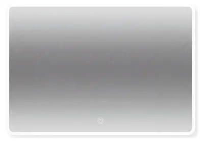 Produktbild von SensaHome r Badezimmerspiegel mit LED-Beleuchtung – dimmbar – Wandspiegel – Badezimmer-/Schminkspiegel – 60 x 80 cm
