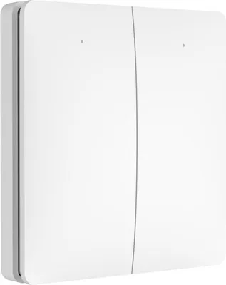Obrázek produktu pro Bezbateriový přepínač scén - 2 tlačítka, ZigBee, Tuya