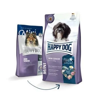 Produktbild von Happy Dog Trockenfutter fit & vital Mini Senior 4kg