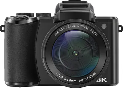 Produktbild von INF 8K-Digitalkamera mit zwei Bildschirmen – Halten Sie jedes Detail fest