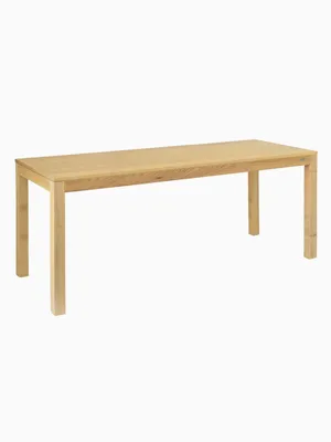 Produktbild von holz4home® Tisch aus Eschenholz massiv 180 x 90 cm I Wohnzimmertisch aus Esche Massivholz I Küchentisch Tisch Vollholz Esszimmertisch Holz Esstisch