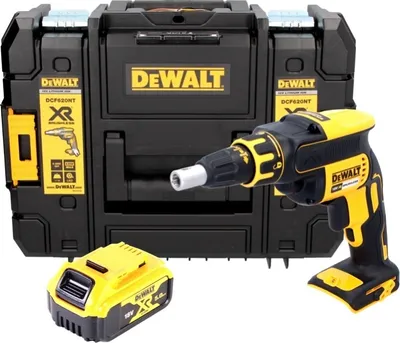 Produktbild von DeWalt DCF 620 NT Akku Trockenbauschrauber 18 V 30 Nm Brushless + 1x Akku 5,0 Ah + TSTAK - ohne Ladegerät