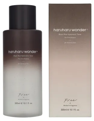 Immagine prodotto di Haruharu Wonder Tonico Ialuronico con Estratto di Viaggio Nero, 300 ml - Trattamento delicato per pelli sensibili