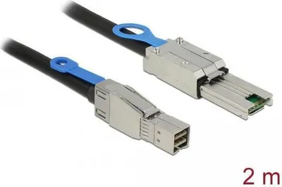 Imagen del producto de Delock 83572 DELOCK Kabel MiniSAS-HD SFF-8644 -> Mini-SAS SFF-8088 2m