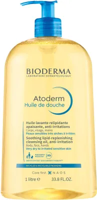 Produktbild von 1x Bioderma Atoderm Duschöl 1000 ml