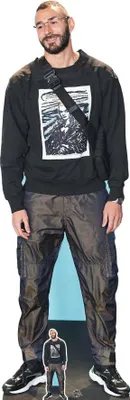Produktbild von Celebrity Pappaufsteller (Stand Up) - Karim Benzema (185 cm)