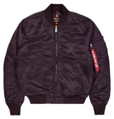 Produktbild von Alpha Industries Herren MA-1 VF 59 Bomberjacke, Plum, L