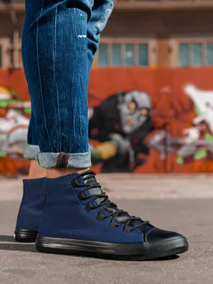 Obrázek produktu pro Ombre Clothing Pánské tenisky Niko tmavě modrá 41