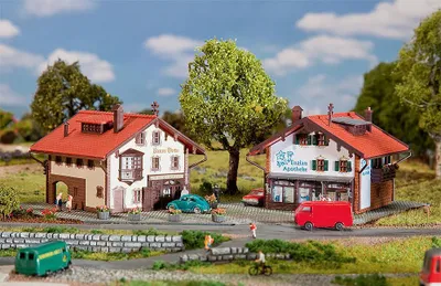 Produktbild von Faller 232245 - 1/160 / N Apotheke Und Bäckerei - Neu