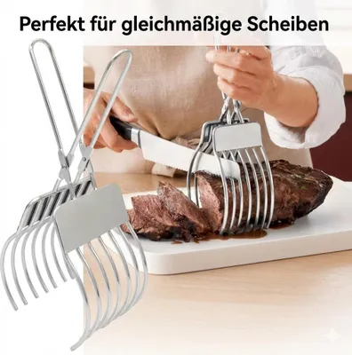 Image de Pince à barbecue haut de gamme en acier inoxydable 304 - Pince à viande multifonctionnelle pour la cuisine