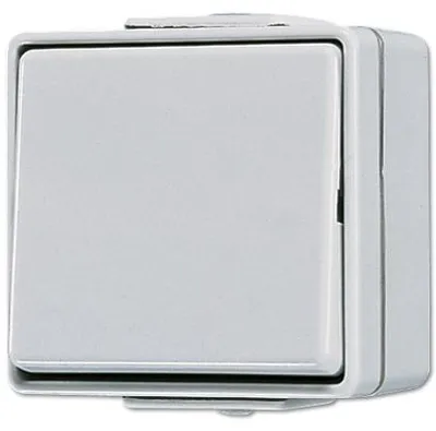 Image de JUNG WG600 Apparent 606W Universel, Arrêt Inverseur gris IP44