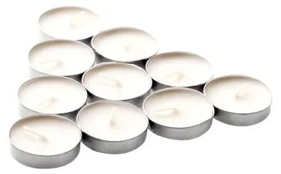 Zdjęcie produktu dla Świeczki tealight bezdymne do podgrzewacza herbaty zestaw 20 sztuk