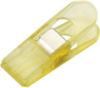 Produktbild von Briefklemmer Multi Clip Big Peg 33x120mm VE=100 Stück kristallgelb