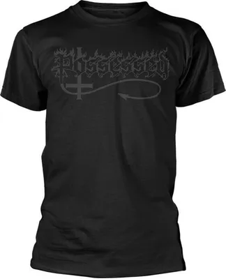 Produktbild von Possessed T-Shirt Herren Logo Black schwarz Bands 100% Baumwolle XXL