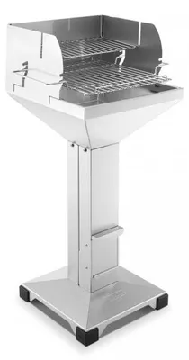 Produktbild von Thüros T2 Direkt Plus Edelstahl Fußplatte Holzkohlegrill 35 x 35 cm