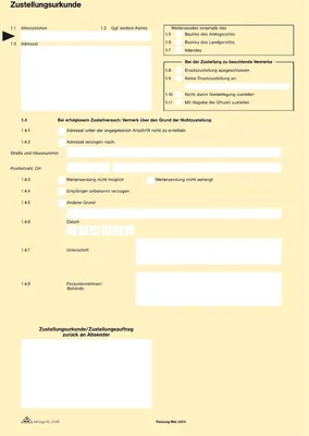 Immagine prodotto di RNK Verlag 2046  di servizio, 2 pagine, DIN A4, 80g/mq