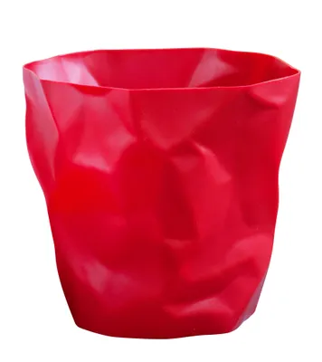 Produktbild von Essey Bin Bin Papierkorb Designer Mülleimer Abfallbehälter versch. Größen Farbe: Rot, Größe: L
