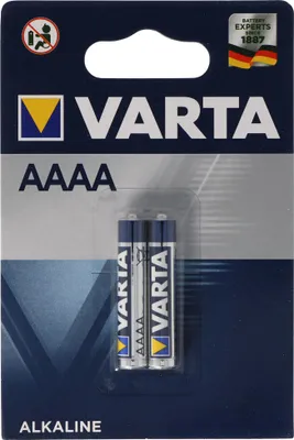 Produktbild von Varta 4061 Electronics AAAA Batterie 88422, Herst.Nr: 04061101402, ca. 41,5x8,3mm