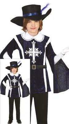 Immagine prodotto di Guirca costume da moschettiere bambino 3-4 anni 3-4 anni