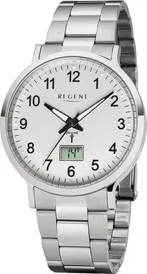 Produktbild von Regent Herren Funkuhr FR-248 Edelstahl