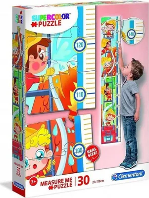 Immagine prodotto di Clementoni Puzzle 30 Misurami Sam il Pompiere 20330