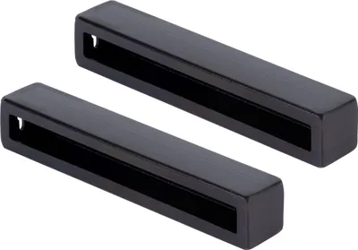 Image de Alberts 834944 Support d'étagère Jona, une paire, équerre d'étagère par paire ou individuelle, noir, dimensions 40 x 220 x 40 mm