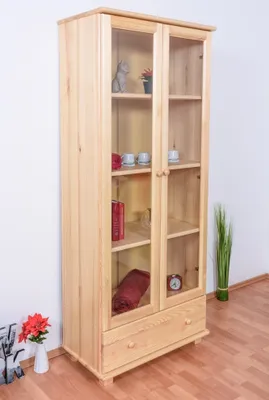 Produktbild von Vitrine B008 - 190 x 80 x 42 cm (H x B x T)