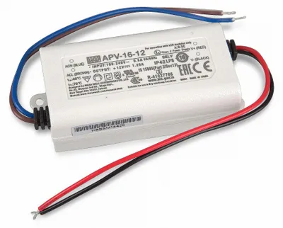 Produktbild von Mean Well APV-16-12 SNT  12V/DC/0-1,25A/ 15W IP42