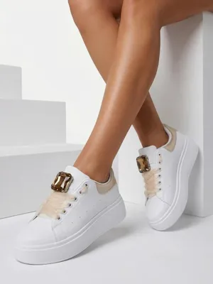 Obrázok produktu pre Športové dámske sneakersy na platforme Viess, veľkosť 40