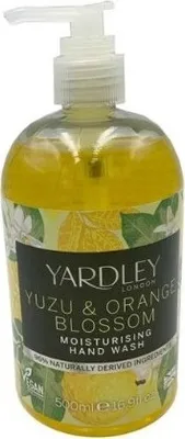 Zdjęcie produktu dla Yardley London Yuzu & Orange Blossom Mydło w płynie do mycia rąk 500ml