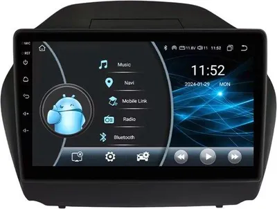 Immagine prodotto di Autoradio con Bluetooth e CarPlay per Hyundai Tucson IX35 (2011-2017) - Compatibile con Apple e Android - Impianto stereo - Sistema di navigazione - 2 GB di RAM, 32 GB di memoria interna