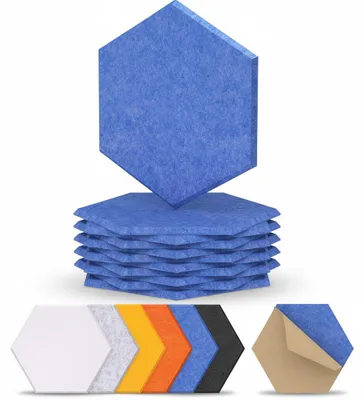 Imagen del producto de InAndOutdoorMatch - Paneles acústicos - Autoadhesivos - Hexagonales, Imagen generada por IA