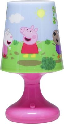 Paladone Peppa Pig oficiálně licencovaná stolní lampa se 2 režimy svícení, noční světlo do dětského pokoje, Peppa Pig Sunny Scene, noční světlo pro kluky a holky