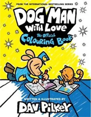 Obrázok produktu pre Dog Man With Love: The Official Colouring Book