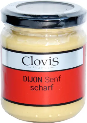 Produktbild von Dijon-Senf, weiß scharf, 200 ml