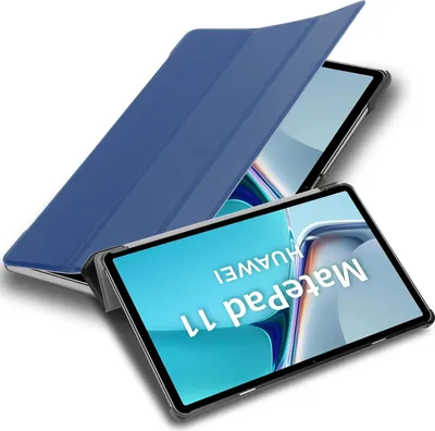 Obrázek produktu pro Cadorabo Ochranné pouzdro pro tablet Huawei MatePad 11 (10,95 palce) v modrém pouzdře Cover Pocket Auto Wake up
