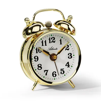 Immagine prodotto di Atlanta - 1068-9 - Orologio da tavolo - Sveglia - Meccanico