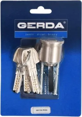 Zdjęcie produktu dla Cylinder profilowany Gerda PRO System 5 kluczy Klasa 6 Blister