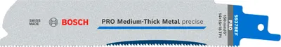 Produktbild von PRO Medium-Thick Metal precise S937BEF Säbelsägeblatt, 1,1 x 25 x 150 mm, 5-tlg.