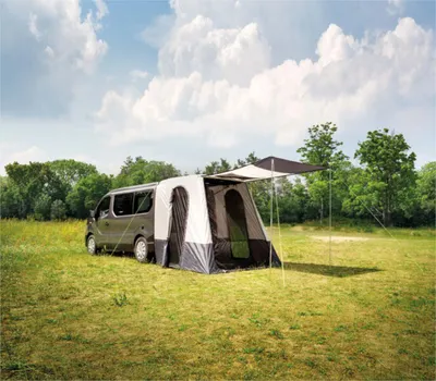 Produktbild von Heckzelt Trapez Premium - für Trafic Jumper NV300 Vivaro uvm - Outdoor Vorzelt