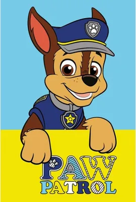 Obrázok produktu pre Paw Patrol Police Officer Chase detská osuška 30x50 cm