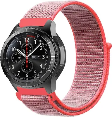 Produktbild von Armband 22mm für Samsung Galaxy Gear S3/Gear 2/ Huawei Watch GT Watch 2 Pro Ticwatch Pro Pepple Time in Rosa