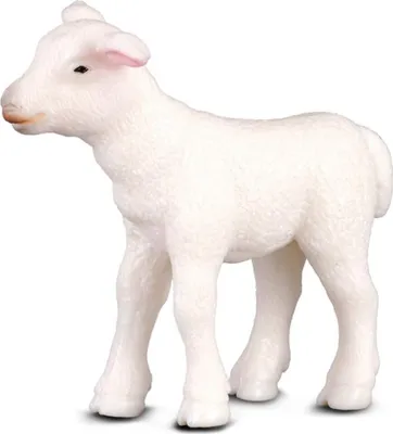 Image de Collecta 88009 Agneau debout 5 cm Ferme