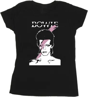 Produktbild von David Bowie - T-Shirt für Damen BI16885 (L) (Schwarz)